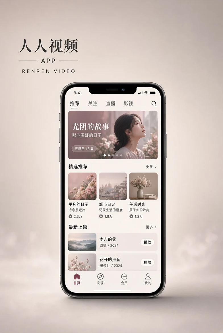 人人视频APP视觉